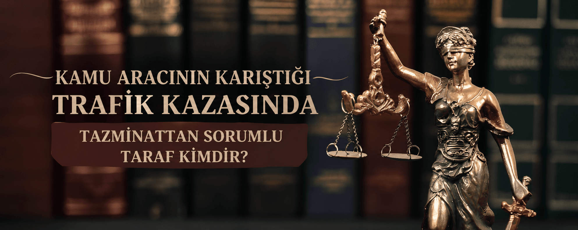 KAMU ARACININ KARIŞTIĞI TRAFİK KAZASINDA TAZMİNATTAN SORUMLU TARAF KİMDİR?