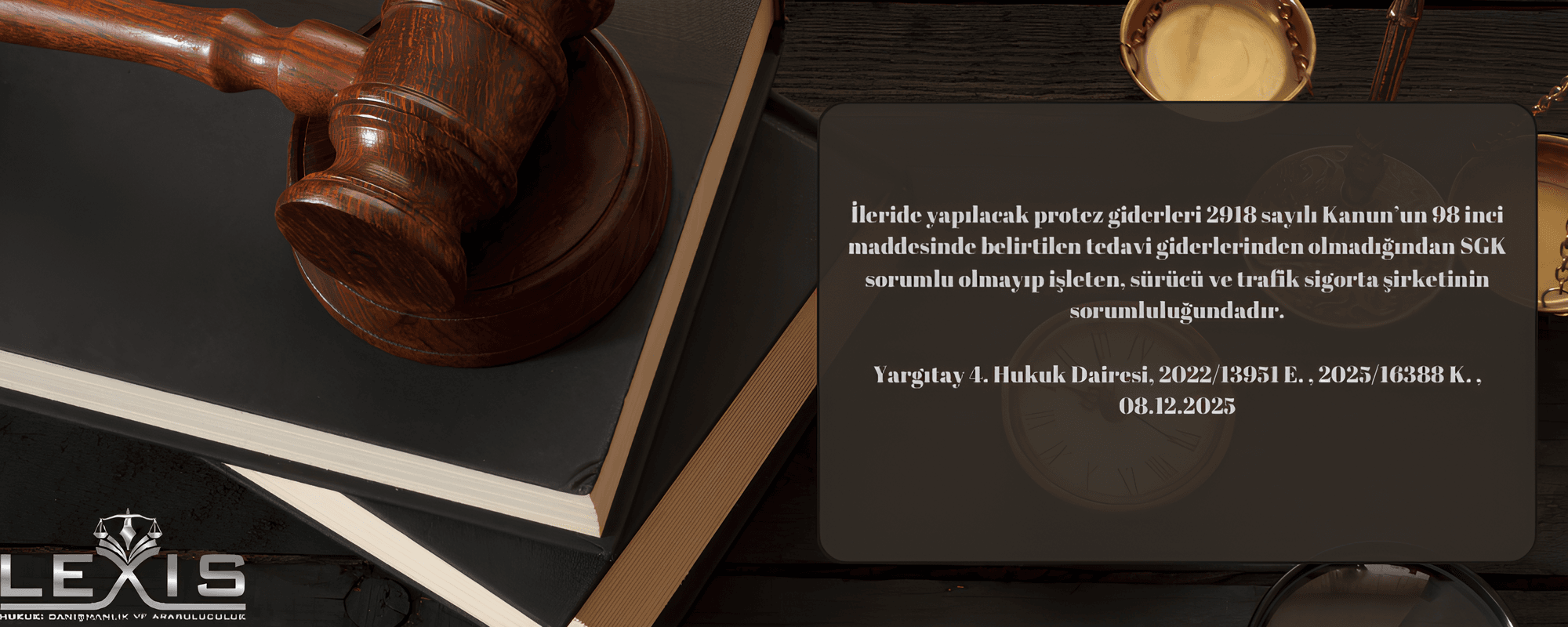 Yargıtay: Protez Gideri Trafik Sigortası Teminatındadır - protez-gideri-trafik-sigortasi-teminatindadir