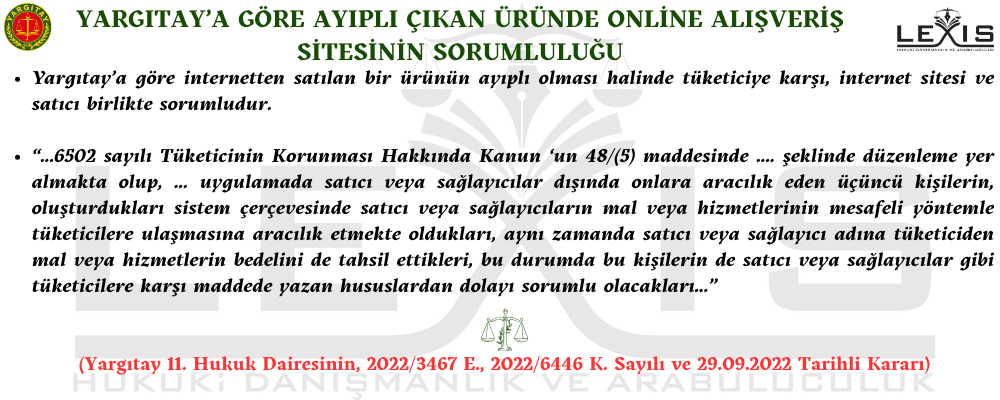 Ayıplı Çıkan Üründe Online Alışveriş Sitesinin Sorumluluğu - ayipli-cikan-ueruenlerde-online-alisveris-sitesinin-sorumlulugu