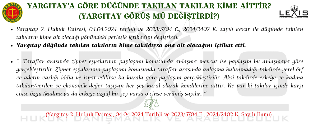 Yargıtay'a Göre Düğünde Takılan Takılar Kime Aittir? - yargitay-a-goere-dueguende-takilan-takilar-kime-aittir